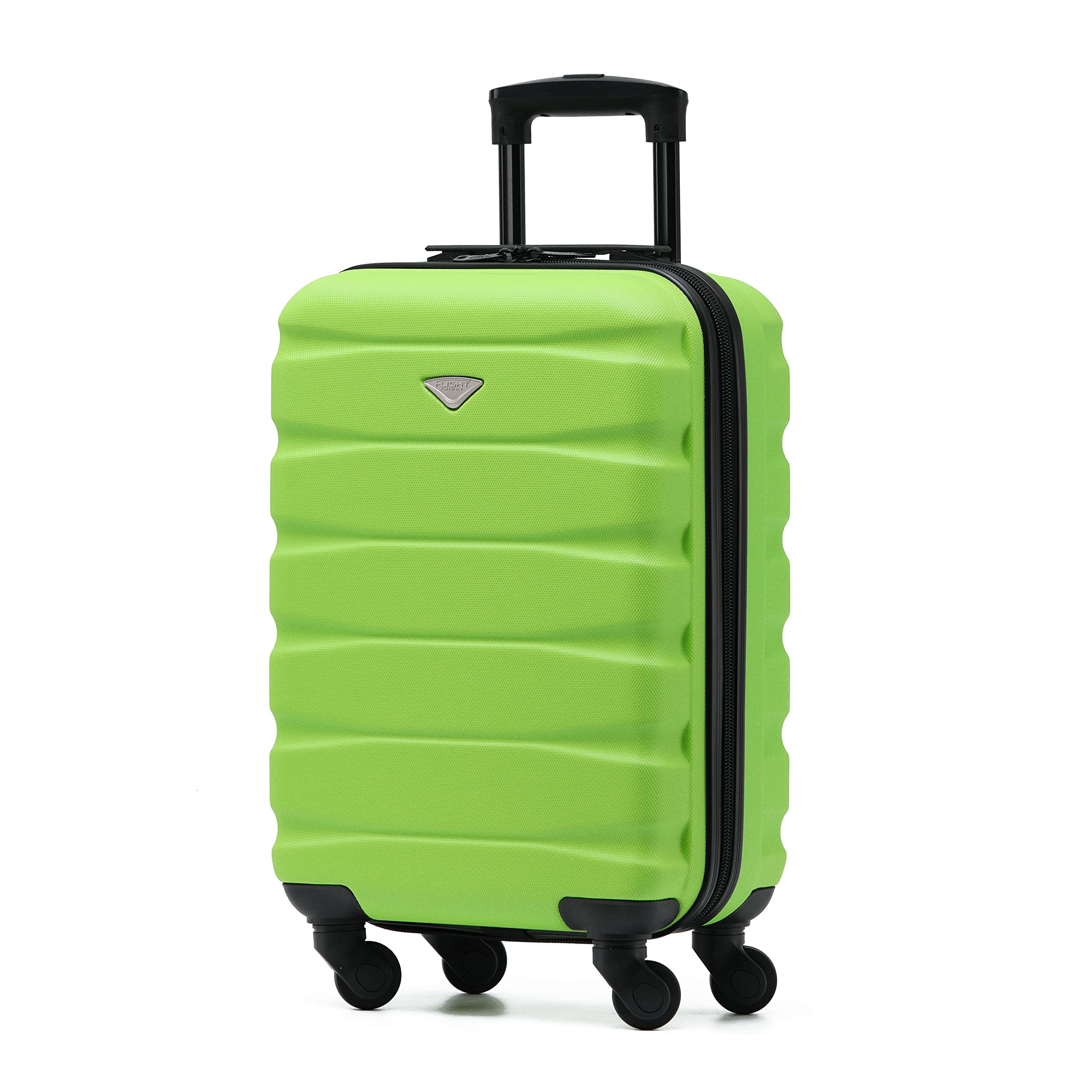 Flight Knight Set of 3 Lightweight 4 Wheel ABS Hard Case Suitcases Cabin & Hold Luggage Options Approved for Over 100 Airlines Including easyJet, British Airways, Ryanair, Jet2 & Many More