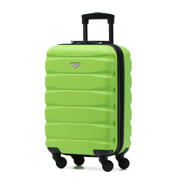 Flight Knight Set of 3 Lightweight 4 Wheel ABS Hard Case Suitcases Cabin & Hold Luggage Options Approved for Over 100 Airlines Including easyJet, British Airways, Ryanair, Jet2 & Many More