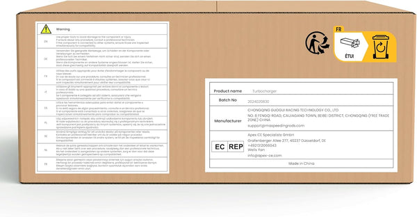 maXpeedingrods GT25 GT28 GT2871 Upgrade Turbo Charger 350BHP+ Boost 0.64 A/R, GT2860 SR20 CA18DET 5-Bolt Flange Universal Turbocharger for 1.5L-2.0L Engine Water + Oil Cooled Turbo W/Gaskets