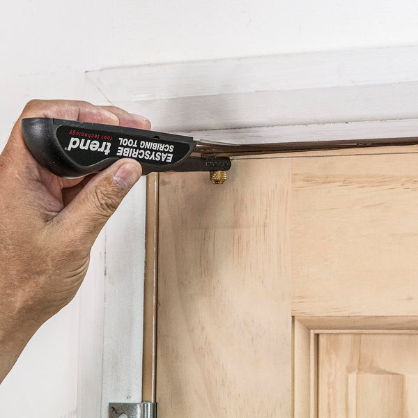 Trend EasyScribe Scribing Tool - Versatile and Accurate Scribing Solution for Carpenters, Joiners, Tilers, Kitchen and Shop Fitters, E/SCRIBE, Black, 1 Count (Pack of 1)