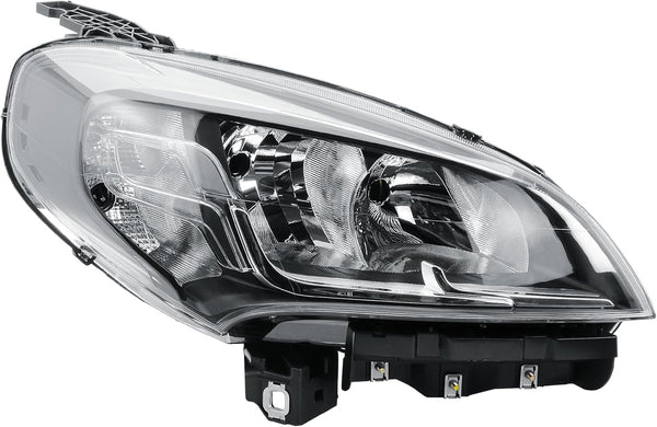 Replacement Passenger Left Side N/S Headlight Head lamp Electric Adjustment for Fiat Doblo 2015 to 2023