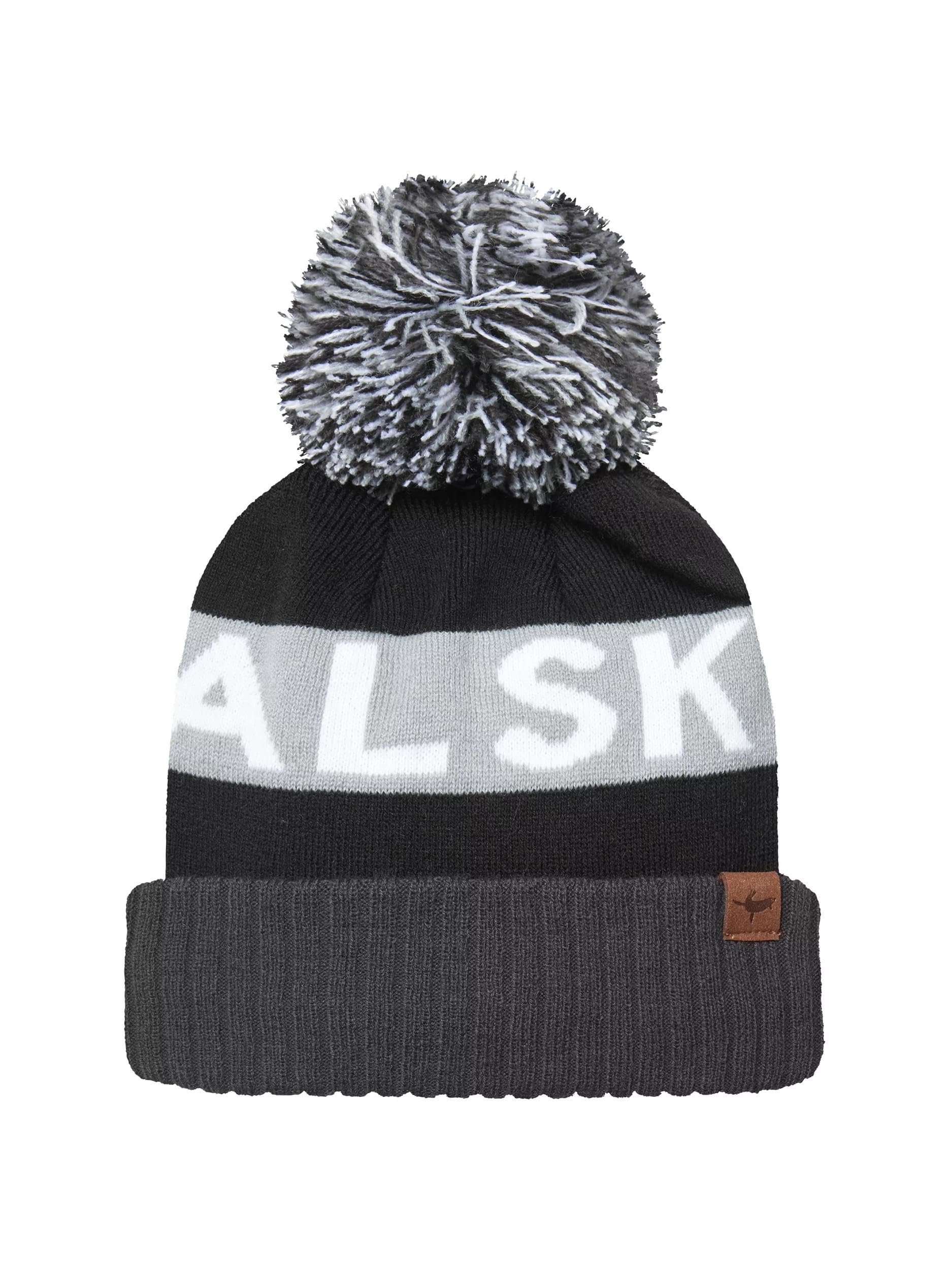SEALSKINZ | Foulden | Water Repellent Cold Weather Unisex Bobble Beanie Hat | Lightweight & Breathable
