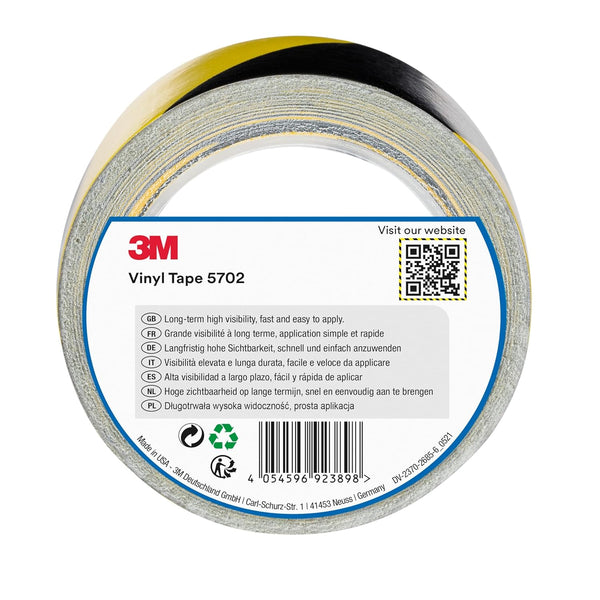 3M General Purpose Vinyl Tape 764i, 50 mm x 33 m, Orange
