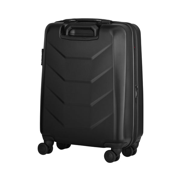 Wenger Prymo Medium hardside case with 4 Wheels, mid-Sized, 59 (67) L, Hardshell, Security Lock, for Men and Women, Travel or Vacation, Black, 612537