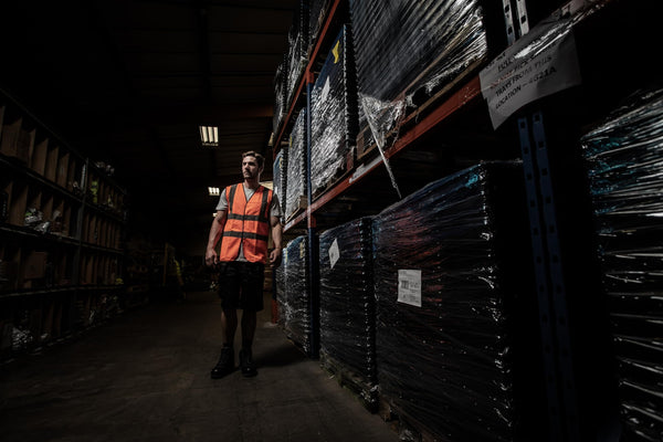 Blackrock Yellow & Orange Hi Vis Vests, High Vis Vests, Hi Vis Jackets, Rail Orange, High Visibility, Safety, Reflective, Hivisible PPE, Hi Viz, Security, Workwear, Mens Womens Sizes Small - 6XL