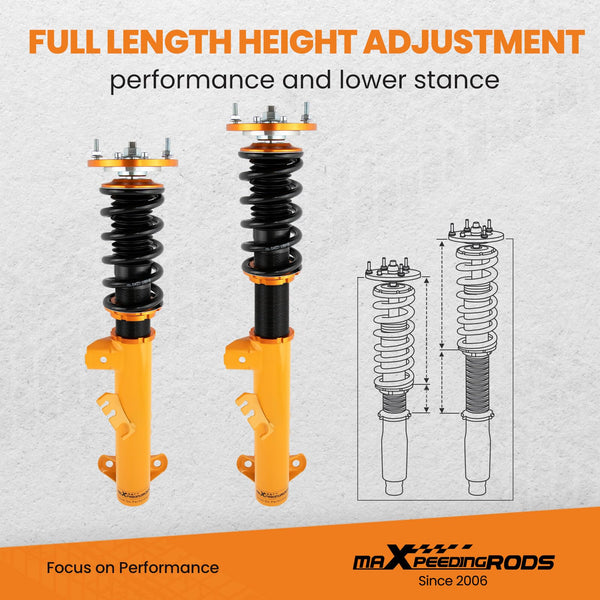 maXpeedingrods Coilovers Suspension For E36 318i, 318is, 323i, 323is, 325i, 328i, 320i