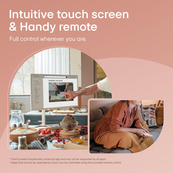 LG StanbyMe 27ART10AKPL 27 inch Wireless TV | Portable Smart Display | 1080p | 2023 series