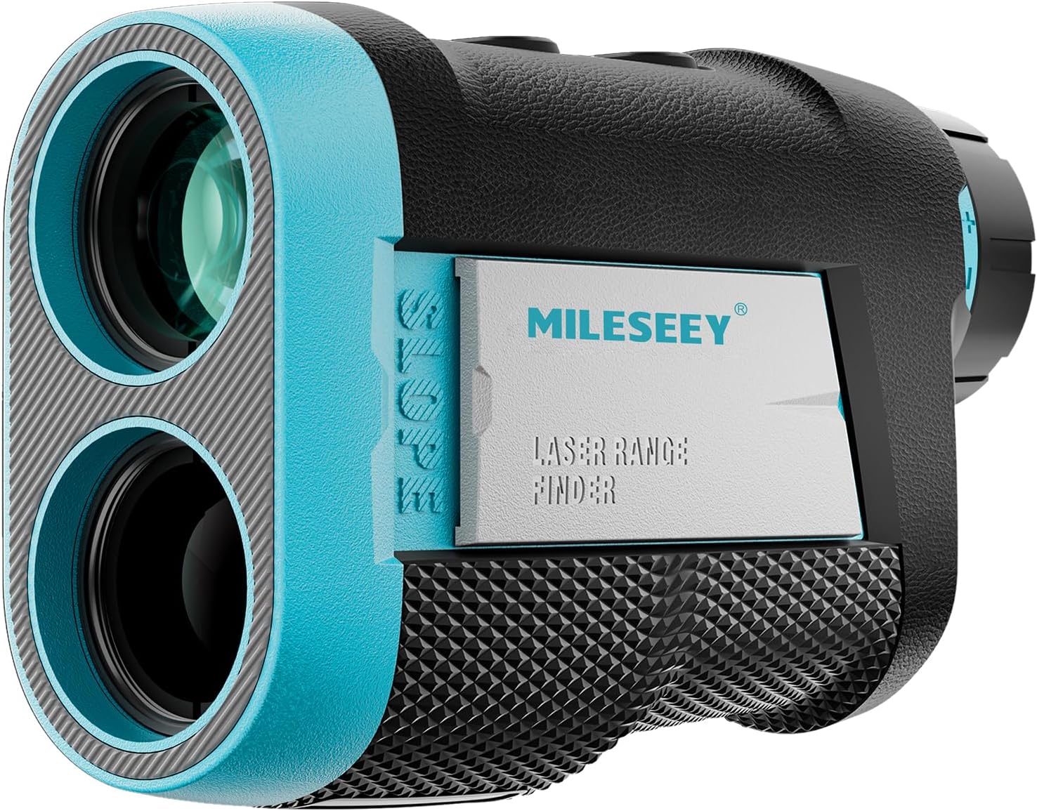 MiLESEEY Rechargeable Golf Range Finder with Slope Switch, Magnetic Range Finder 660Yds Flag Lock Vibration, ±0.55Yds Accuracy, Tournament Legal Golf Rangefinders