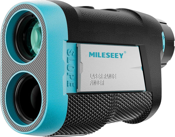 MiLESEEY Rechargeable Golf Range Finder with Slope Switch, Magnetic Range Finder 660Yds Flag Lock Vibration, ±0.55Yds Accuracy, Tournament Legal Golf Rangefinders