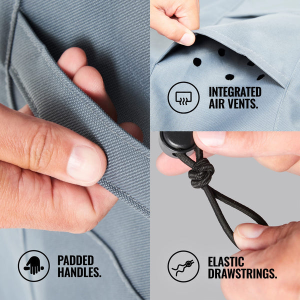 VonHaus Waterproof Garden Furniture Set Cover  Premium Heavy Duty, Breathable 420D Oxford Fabric Protection for Patio & Outdoor Furniture, Chairs,