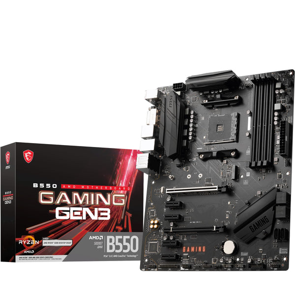 MSI MPG B550 Gaming Plus (ATX AMD AM4 DDR4 M.2 USB 3.2 Gen 2 HDMI ATX Gaming Moederboard AMD Ryzen™ 5000 processors