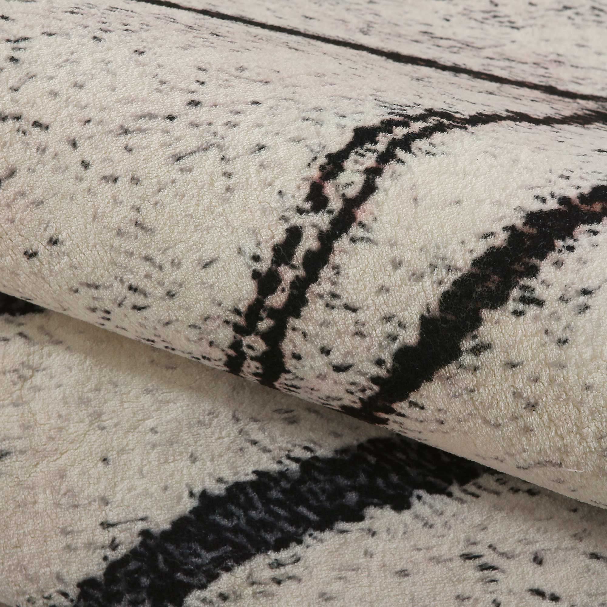 Calore Rugs Living Room Large Modern Soft Area Rug,Modern Simple Style Short Pile Beige pattern Carpet,Non-slip Large Abstract Straight Line Pattern