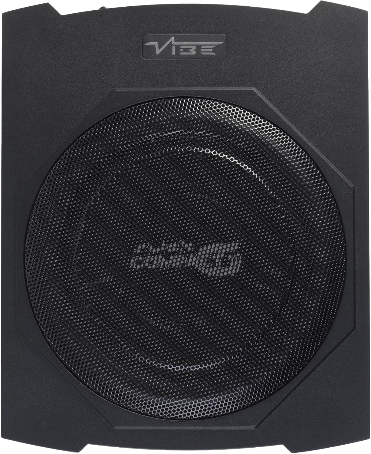 VIBE Slick C10A 10inch Car Underseat Compact Slim Active Amplified Subwoofer Sub Bass Box Enclosure