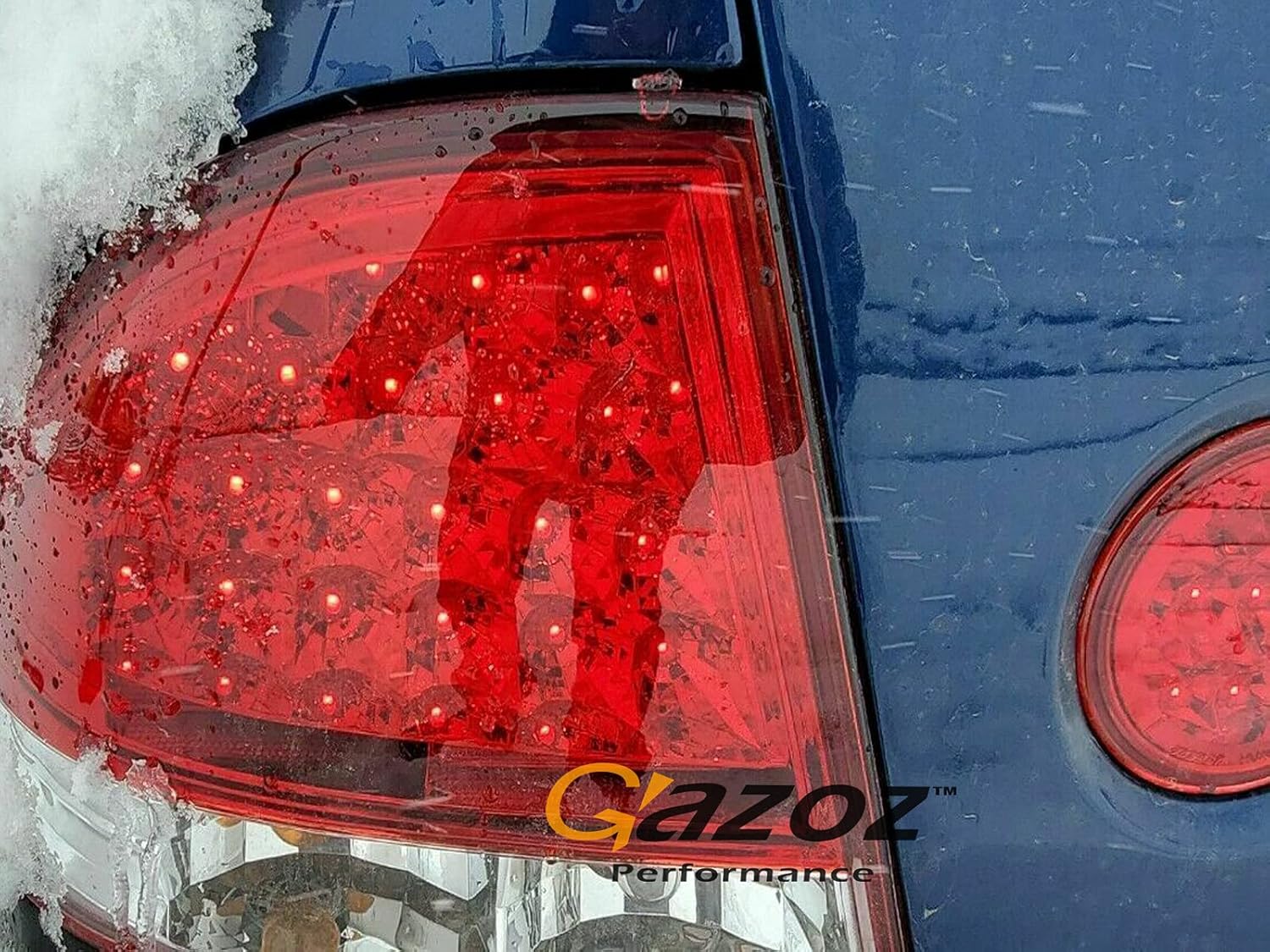 GAZOZ PERFORMANCE IS200 IS300 LED Rear Fog & Tail Light for 1998 1999 2000 2001 2002 2003 2004 2005 Models – Easy Installation Plug & Play Red Lights – Driving Car Accessories for Trunk