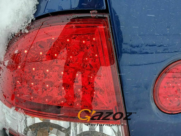GAZOZ PERFORMANCE IS200 IS300 LED Rear Fog & Tail Light for 1998 1999 2000 2001 2002 2003 2004 2005 Models – Easy Installation Plug & Play Red Lights – Driving Car Accessories for Trunk