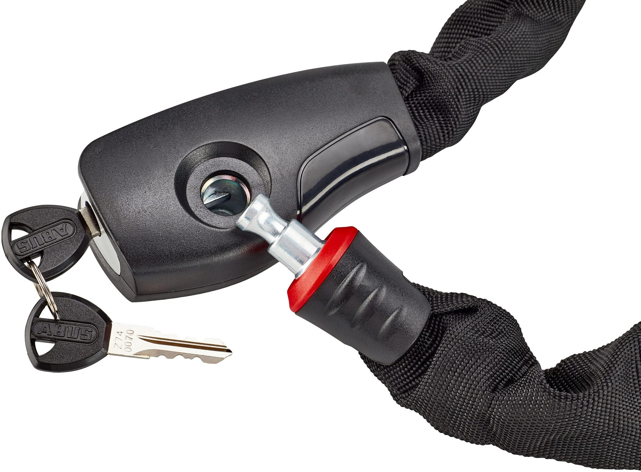 ABUS chain lock Steel-O-Chain 8807K - Flexible bicycle lock made of hardened steel - security level 8