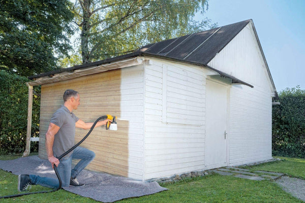 WAGNER Universal Sprayer W 690 FLEXiO - Electric Paint Sprayer for dispersion/latex paints, varnishes & glazes - interior and exterior usage, 15m²-6 min, 1800 ml/800 ml capacity, 630 W, 3.5 m hose