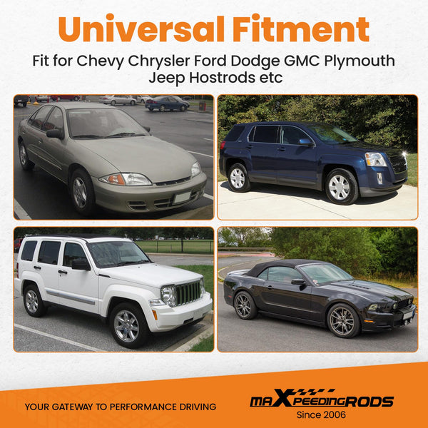 maXpeedingrods Wiring Harness, Universal 21 Circuit 17 Fuses Wiring Kit, Standard Color Long Wire Harness Set for Car Truck RV Motor