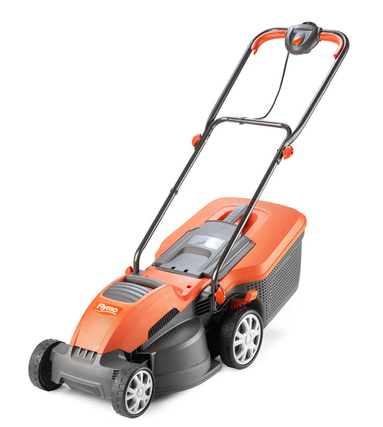 Flymo Speedi-Mo 360VC Electric Rotary Lawn Mower, 1500W, 36cm Cutting Width, 40 L Grass Box, 967663301
