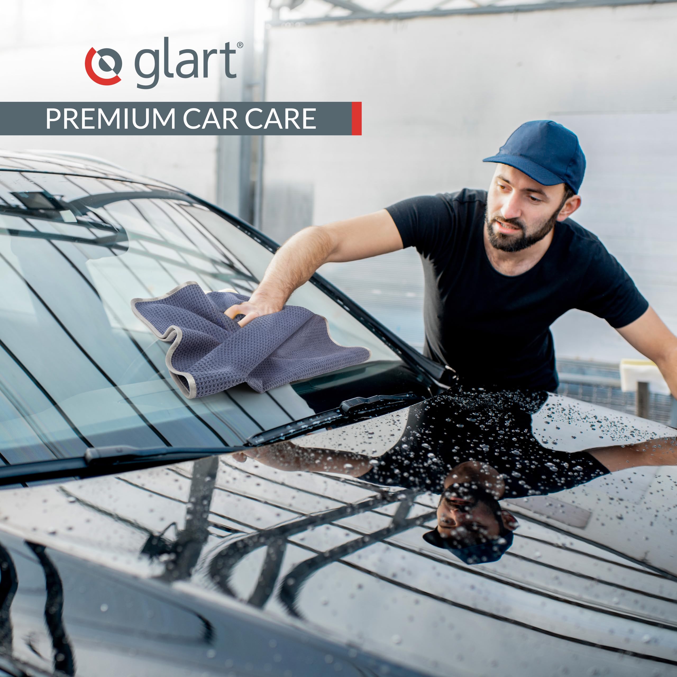 Glart Premium Invisible Car Glass Cleaner 500ml, for Windows, Rain, Glass Polish, Screen Wash