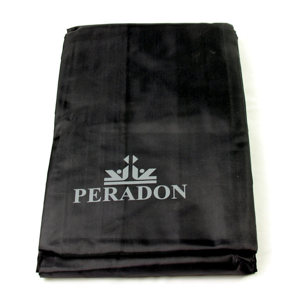 Fitted Black Peradon 12ft Snooker Table Dust Cover