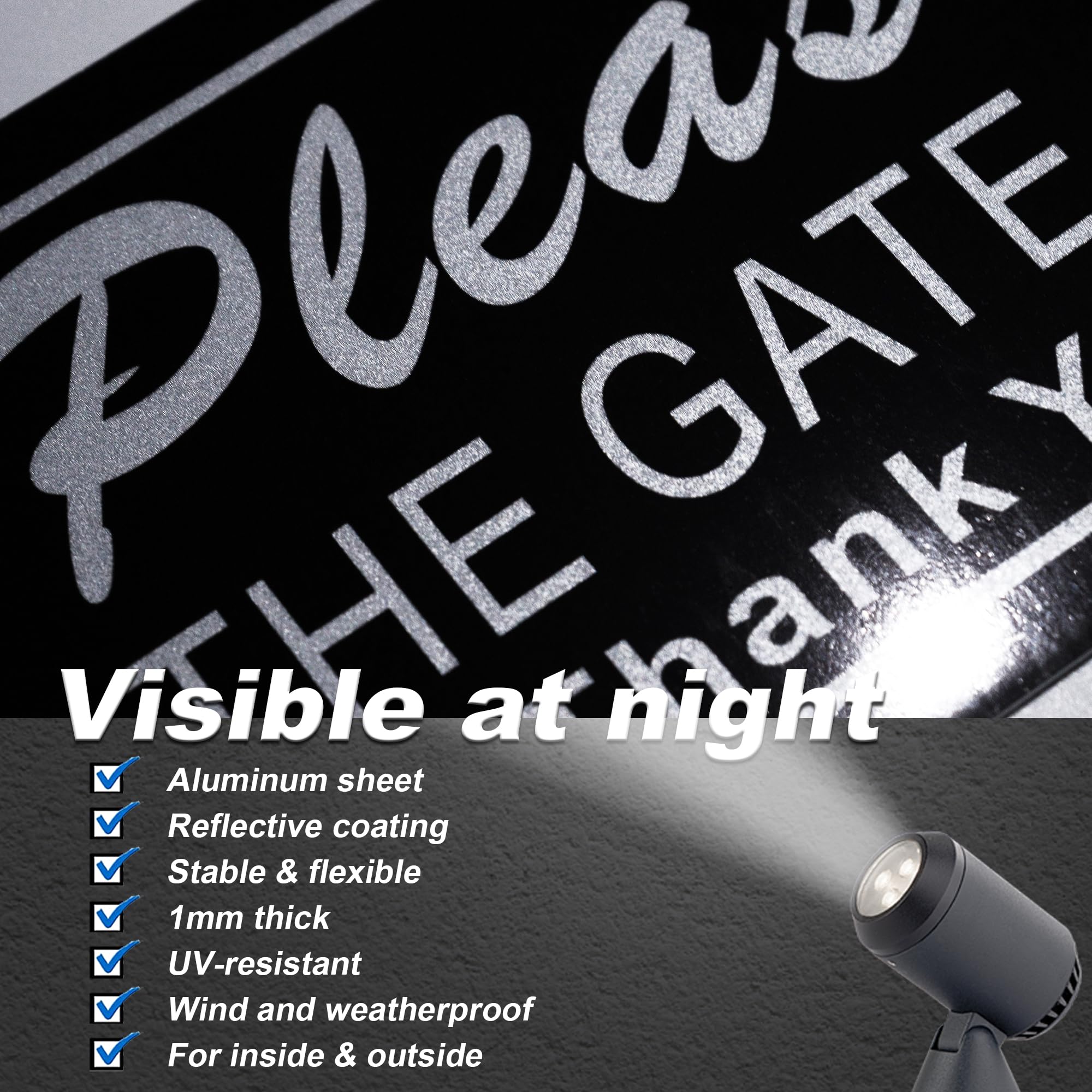 TAKULA Pre-drilled CCTV Sign - 15 * 15cm Aluminium Brushed Metal Sign - 24 HR Outdoor Waterproof, UV Resistant, Durable | Pack of 1