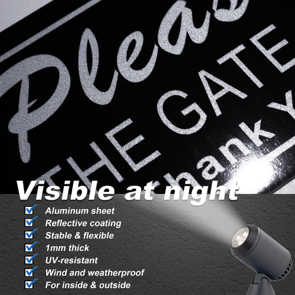 TAKULA Pre-drilled CCTV Sign - 15 * 15cm Aluminium Brushed Metal Sign - 24 HR Outdoor Waterproof, UV Resistant, Durable | Pack of 1