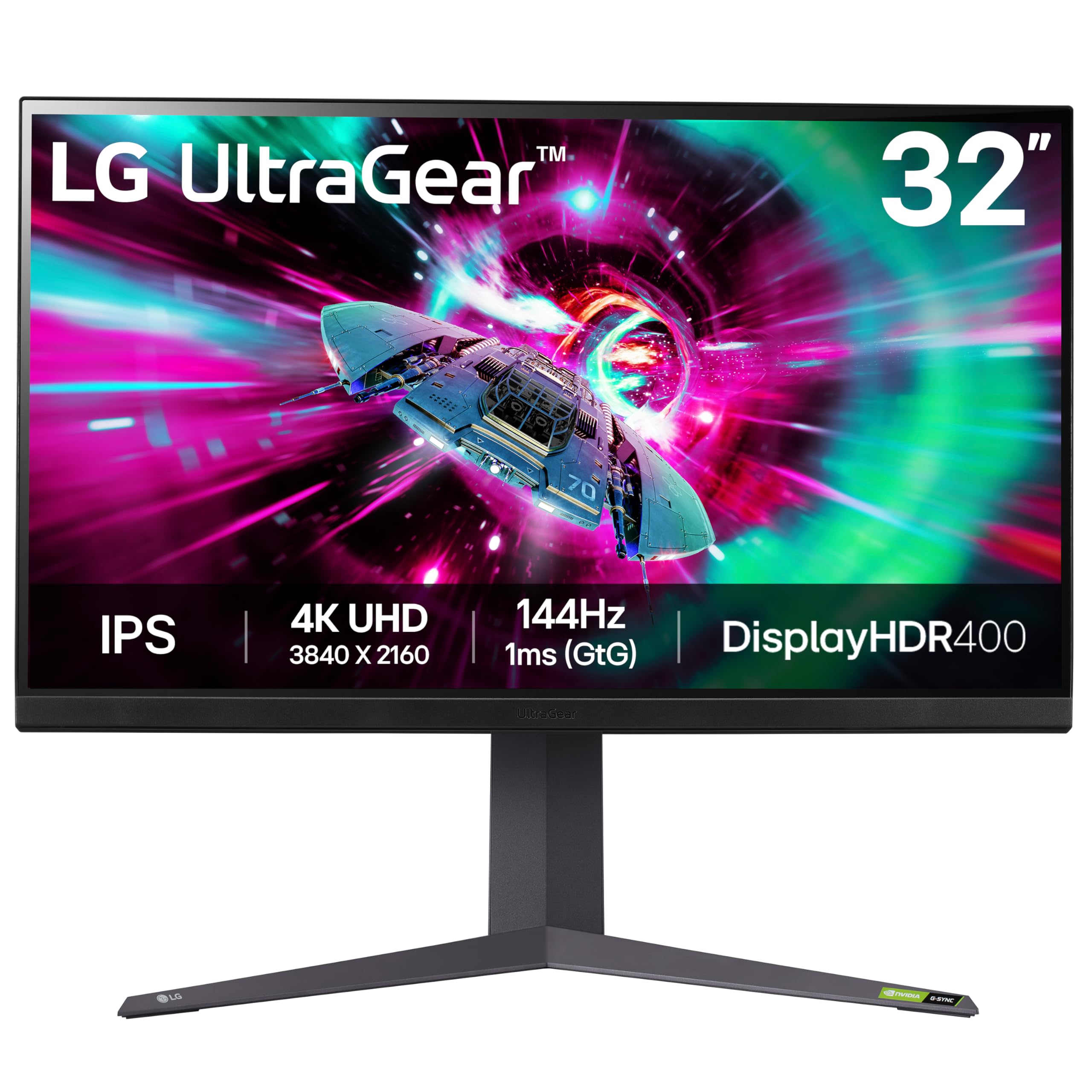 LG UltraGear G8 Gaming Monitor 27G850A – 4K UHD Nano IPS 27 inch, Dual-Mode 240Hz / 480Hz, 1ms (GtG), AMD FreeSync Premium Pro, DisplayHDR 600, DP 2.1, HDMI 2.1, Black