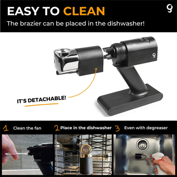 Fumus - Food Smoker + 5 Free European Wooden Flavours + Italian Recipes Ebook - Cocktail Smoker portable - Indoor Smoker - Smoking Gun