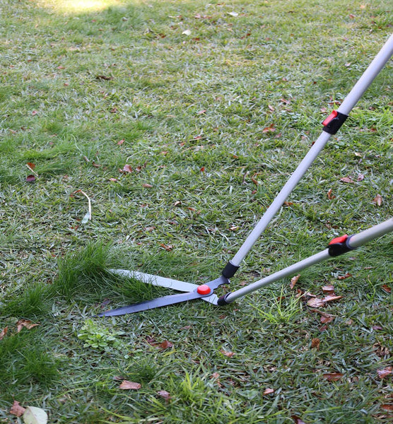 Darlac Telescopic Lawn Shear ? Incredibly Lightweight & Razor Sharp ? Flip-Lok Action Extendable Handles ? Ideal Grass Cutter & Lawn Edging Tool ?