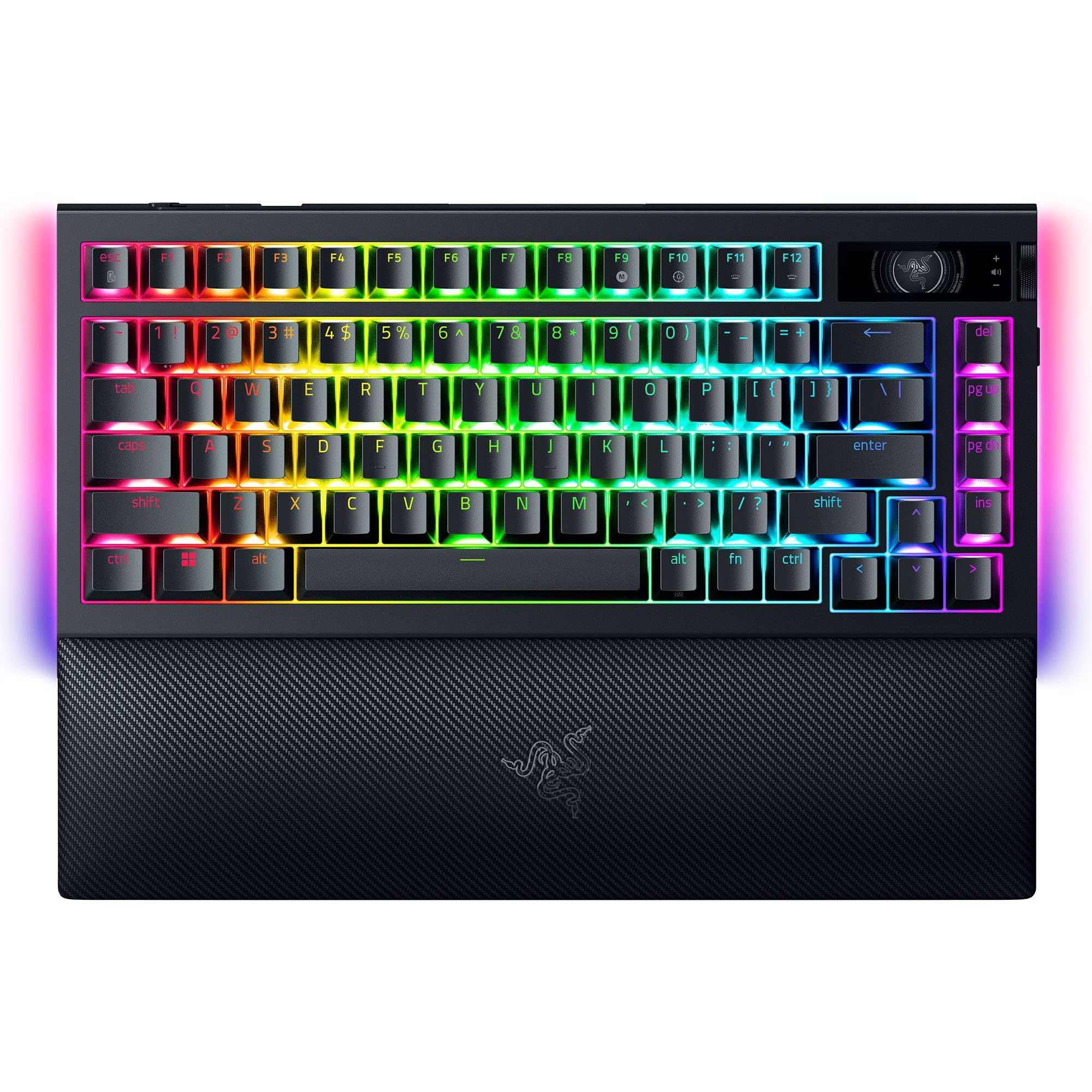 Razer BlackWidow V4 X Minecraft Edition - Mechanical Gaming Keyboard - Chroma RGB (Green Mechanical Switches, 6 Dedicated Macro Keys, Doubleshot ABS Keycaps) US Layout | Minecraft