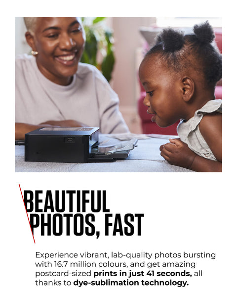 Canon SELPHY CP1500 Compact Photo Printer – Wireless Printing, Long-Lasting Prints, USB-C & SD Card Connectivity – Ideal for Scrapbooks & Photo Albums, White GB