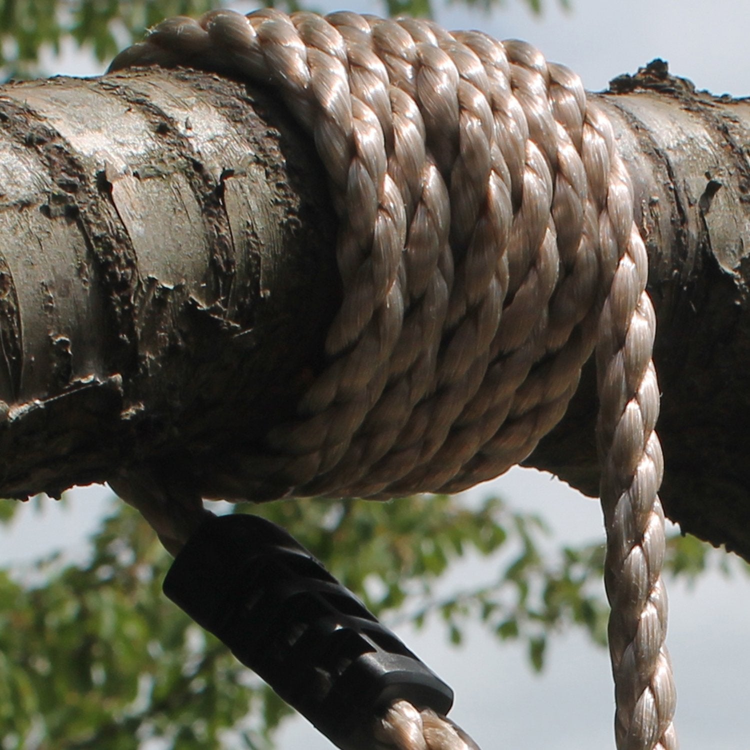 Tree Swing Conversion Ropes Complete Kit with Galvanised Steel Fixings Choice of 2 Lengths (5.5m Pair of Ropes)