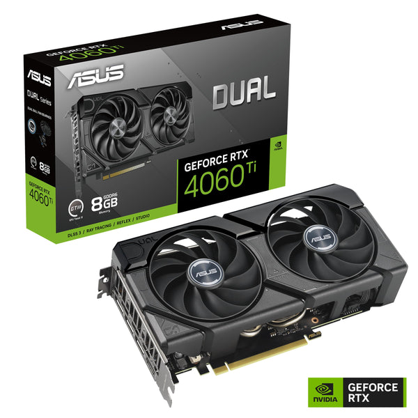 ASUS GeForce RTX 3050 6G DUAL OC Gaming Graphics Card - 1537MHz Boost Clock, GDDR6, PCIe Gen 4, DLSS 2, 3 x DP v1.4a, 1 x HDMI 2.1 (Supports 4K)
