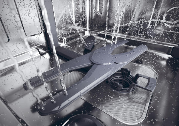 Haier XI1C3TB2FB-80 I-Pro Shine Series 4 Integrated Dishwasher, 11 place Setting, Black Bezel, C Rated