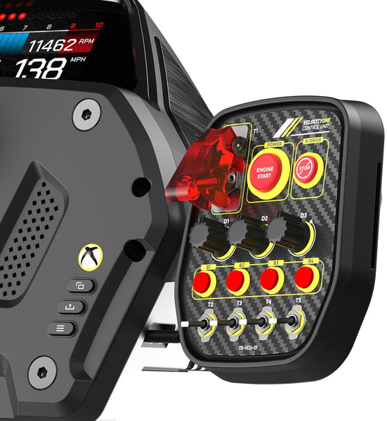 Turtle Beach VelocityOne Race Wheel & Pedal System TBS-0726-05 with Force Feedback, Magnetic Paddle Shifters and Hall Effect Sensors for Xbox Series X|S, Xbox One, Windows 10 & 11 [Officially licensed for Xbox]