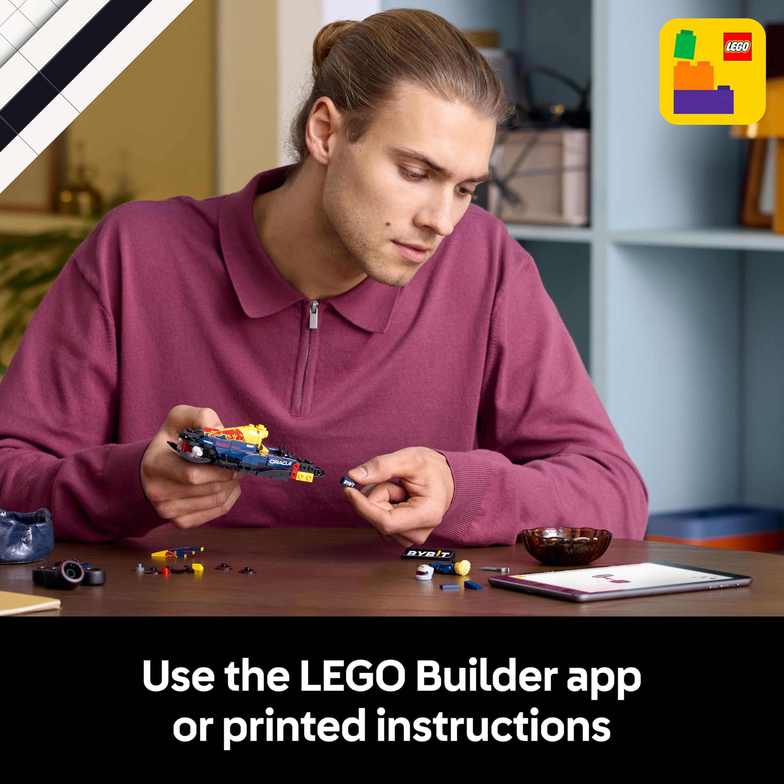 LEGO Speed Champions McLaren F1 Team MCL38 Race Car Toy with a Collectible Formula 1 Driver Minifigure - Model Kits for 10+ Year Old Boys & Girls or Adult Motorsport Fans 77251