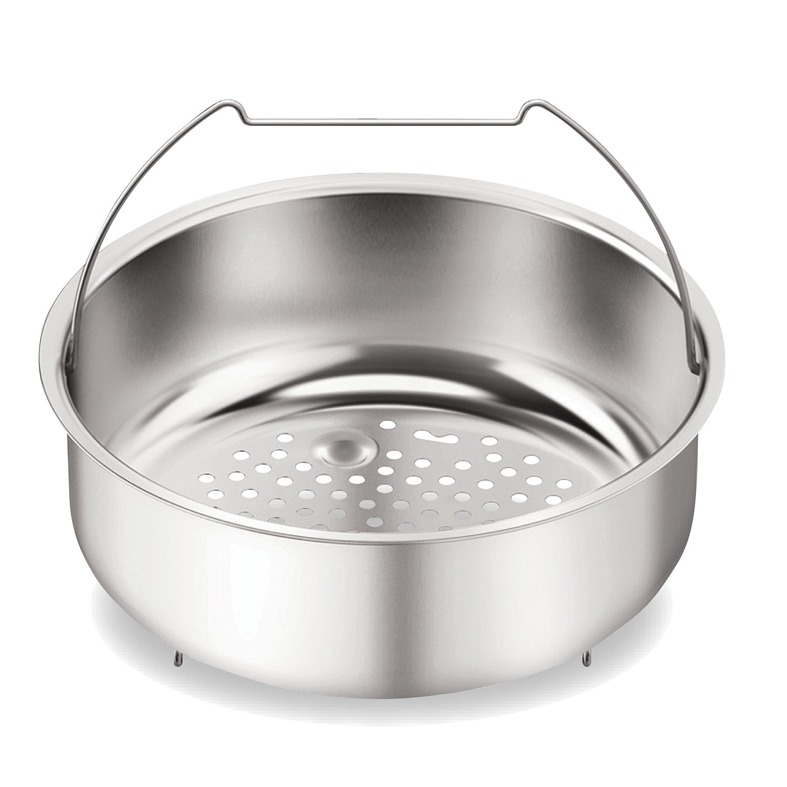 Tefal Secure 5 Neo Stainless Steel Pressure Cooker, 6L, Induction Compatible, Silver, 5 Safety Devices, Durable and Easy to Use, P2530738