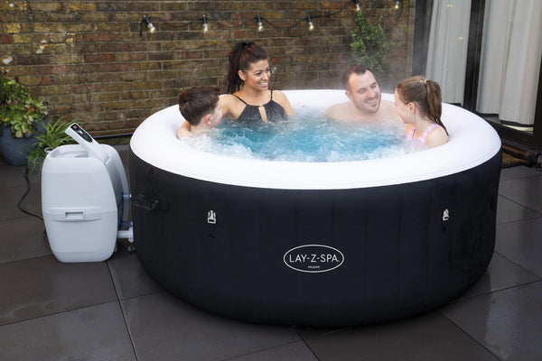 Lay-Z-Spa Boracay Smart Signature AirJetInflatable Hot Tub with App-Control 2-4 person