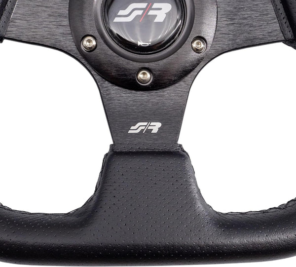 Simoni Racing X2330PUN/PR Universal Steering Wheel, Red