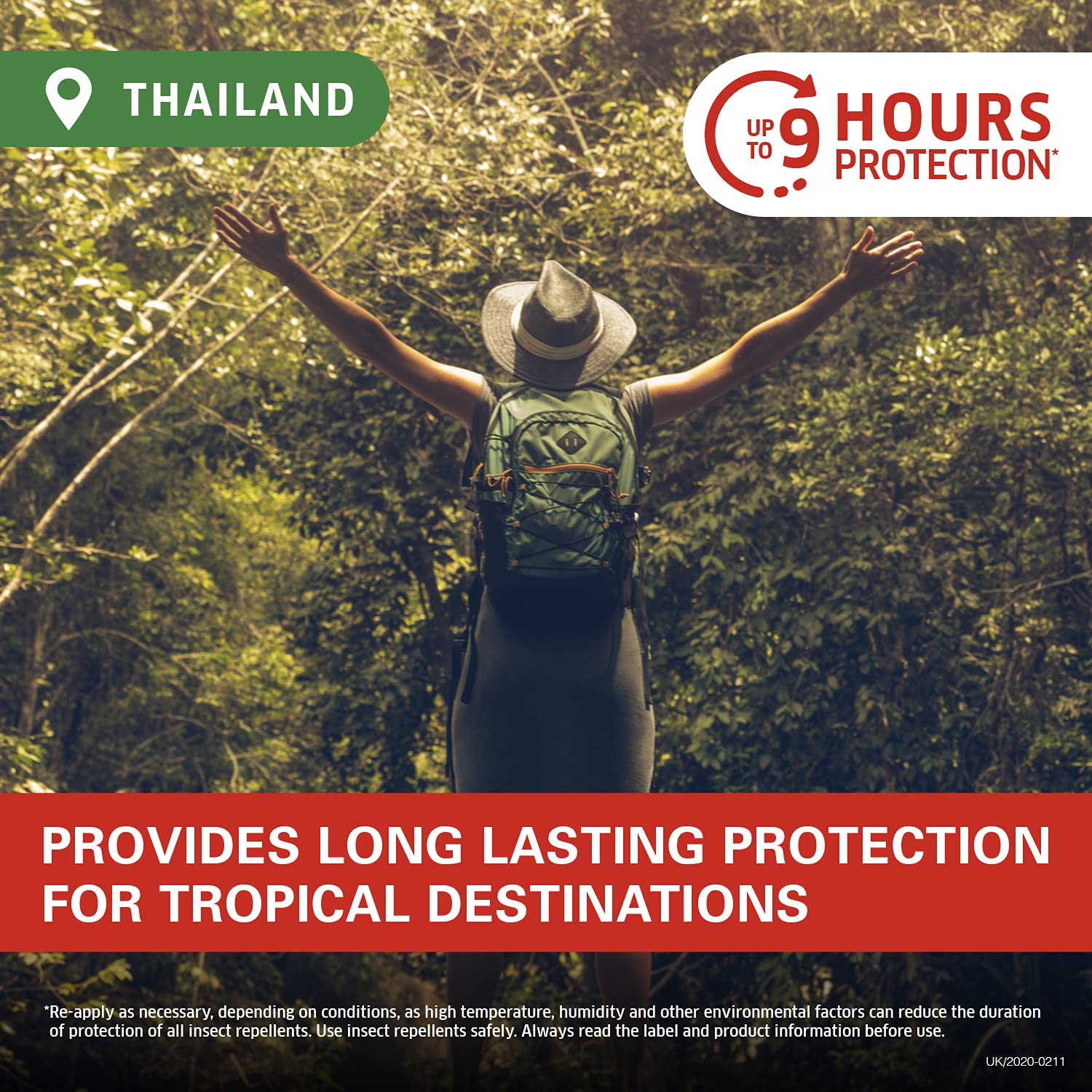 Jungle Formula Maximum Strength Insect Repellent Aerosol Spray (125ml - 50% DEET) - Up To 9 Hour Protection Against Mosquitoes, Ticks & Biting Insects - Mosquito Repellent For Travel & Domestic Use