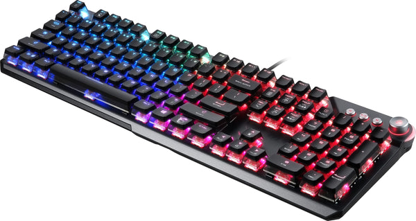 MSI Vigor GK71 Sonic Mechanical Gaming Keyboard (UK Layout) - MSI Sonic Red Switches (Linear), Ergonomic Keycaps, Anti-slip Base, Per-key RGB Mystic Light, USB 2.0 - Full-Sized