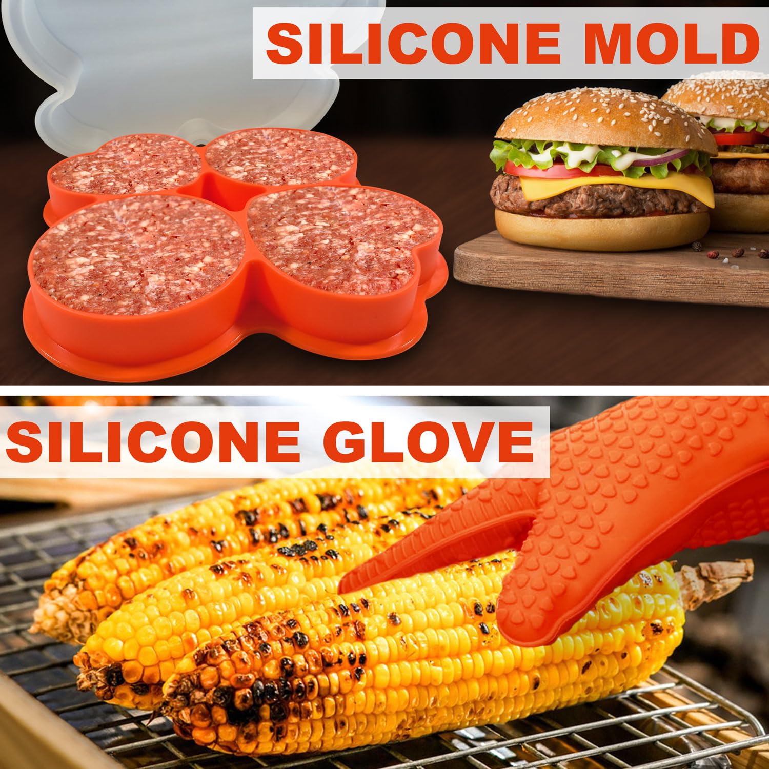 N NOBLE FAMILY 30PCS BBQ Accessories Set - Professional Stainless Steel BBQ Tools Set - Various and Complete BBQ Set - Outdoor Camping Barbecue Tool