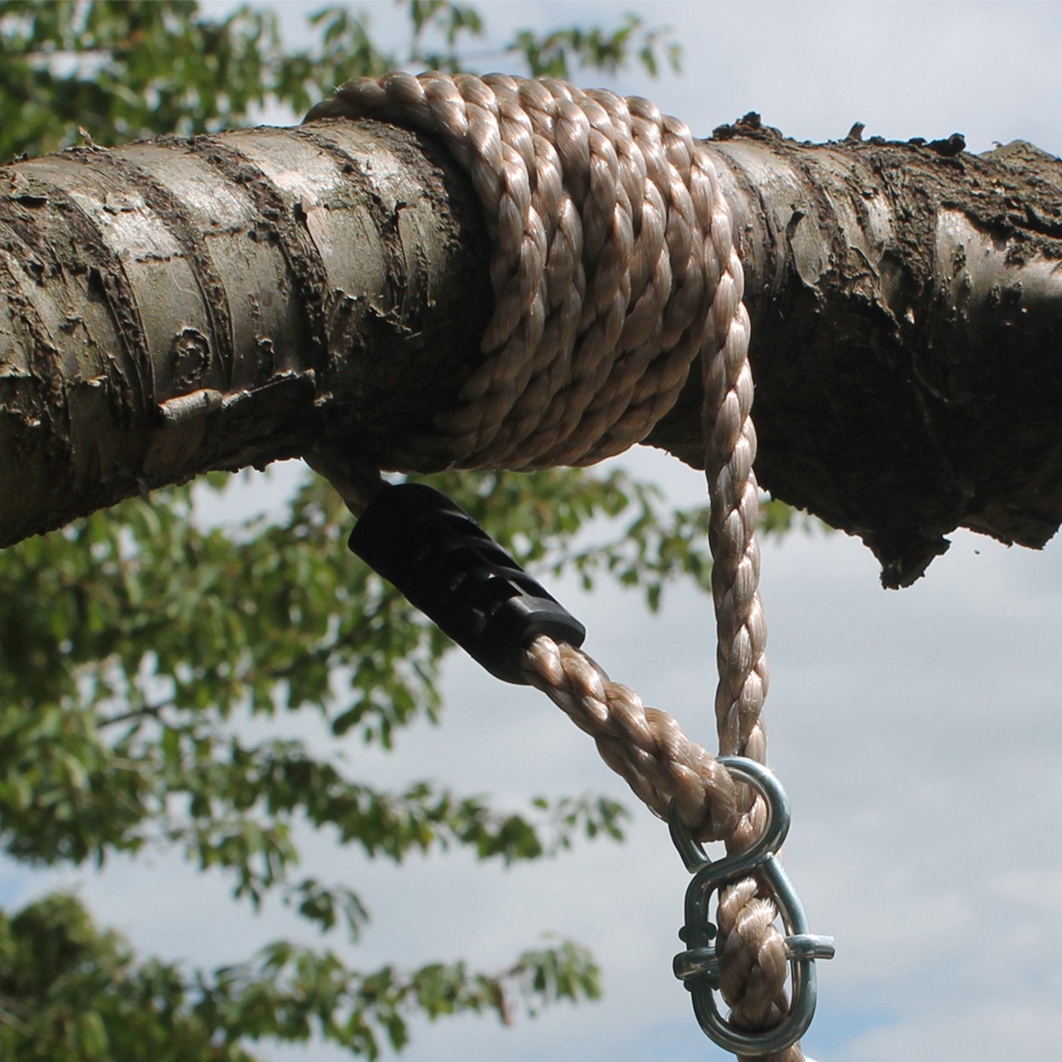 Tree Swing Conversion Ropes Complete Kit with Galvanised Steel Fixings Choice of 2 Lengths (5.5m Pair of Ropes)