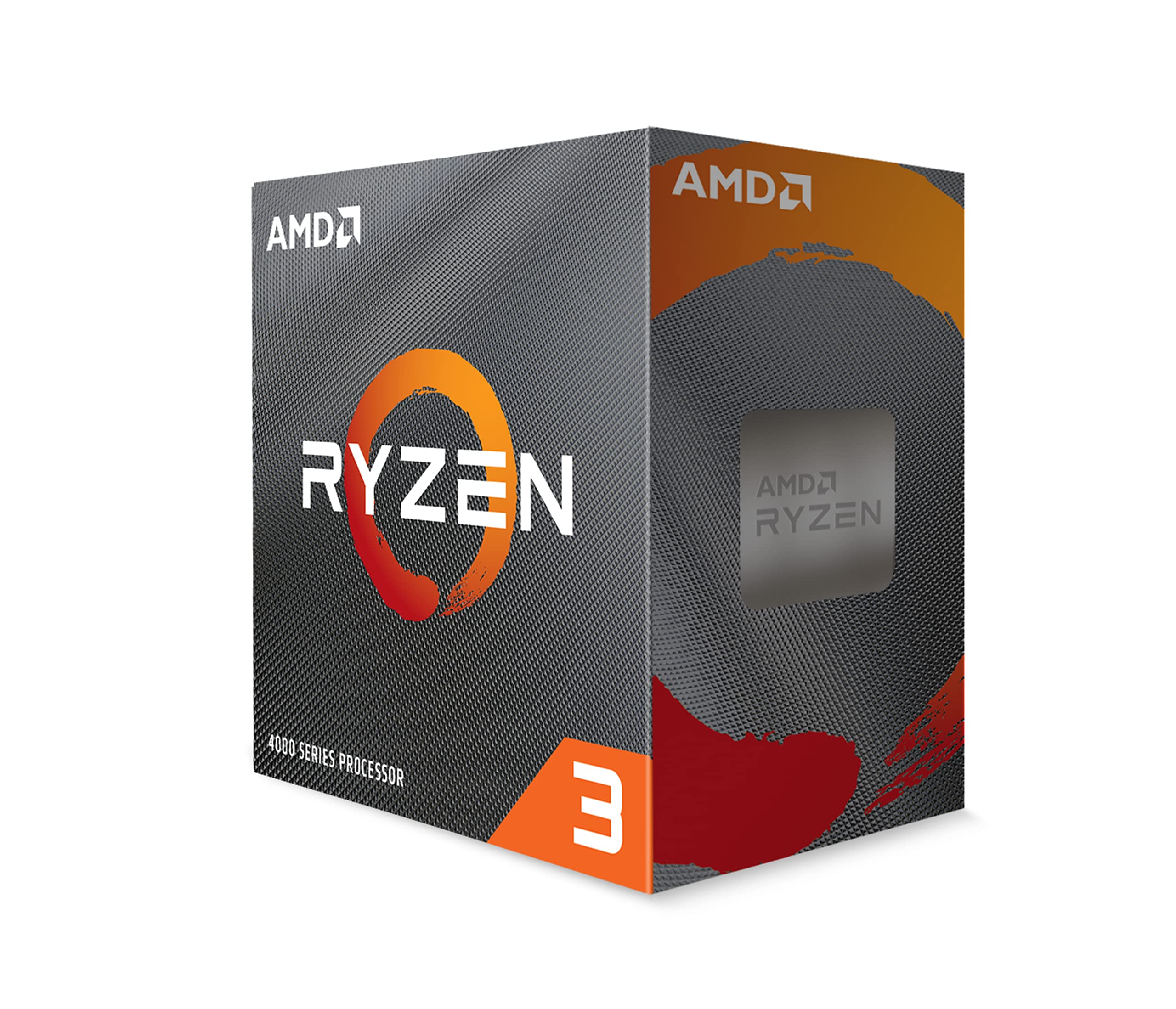 AMD Ryzensets 3 4100 processor (4 cores/8 threads, 65W DTP, 6 MB cache, up to 4.0 GHz max. Boost, wraith stealth cooler)