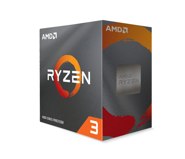 AMD Ryzensets 3 4100 processor (4 cores/8 threads, 65W DTP, 6 MB cache, up to 4.0 GHz max. Boost, wraith stealth cooler)