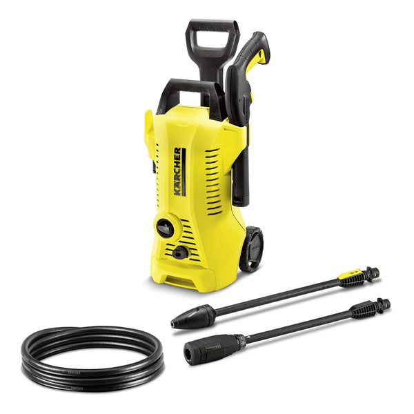 Kärcher K 2 Power Control Home pressure washer, pressure: max. 110 bar, flow rate: 360 l/h, area: 20 m²/h, water filter, weight: 4.0 kg, high-pressure gun, dirt blaster, spray lance, Home Kit