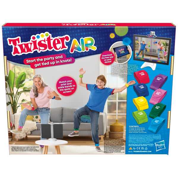 Hasbro Gaming Twister Ultimate: Bigger Mat, More Coloured Spots, Family, Kids Party Game Age 6+; Compatible with Alexa (Amazon Exclusive)