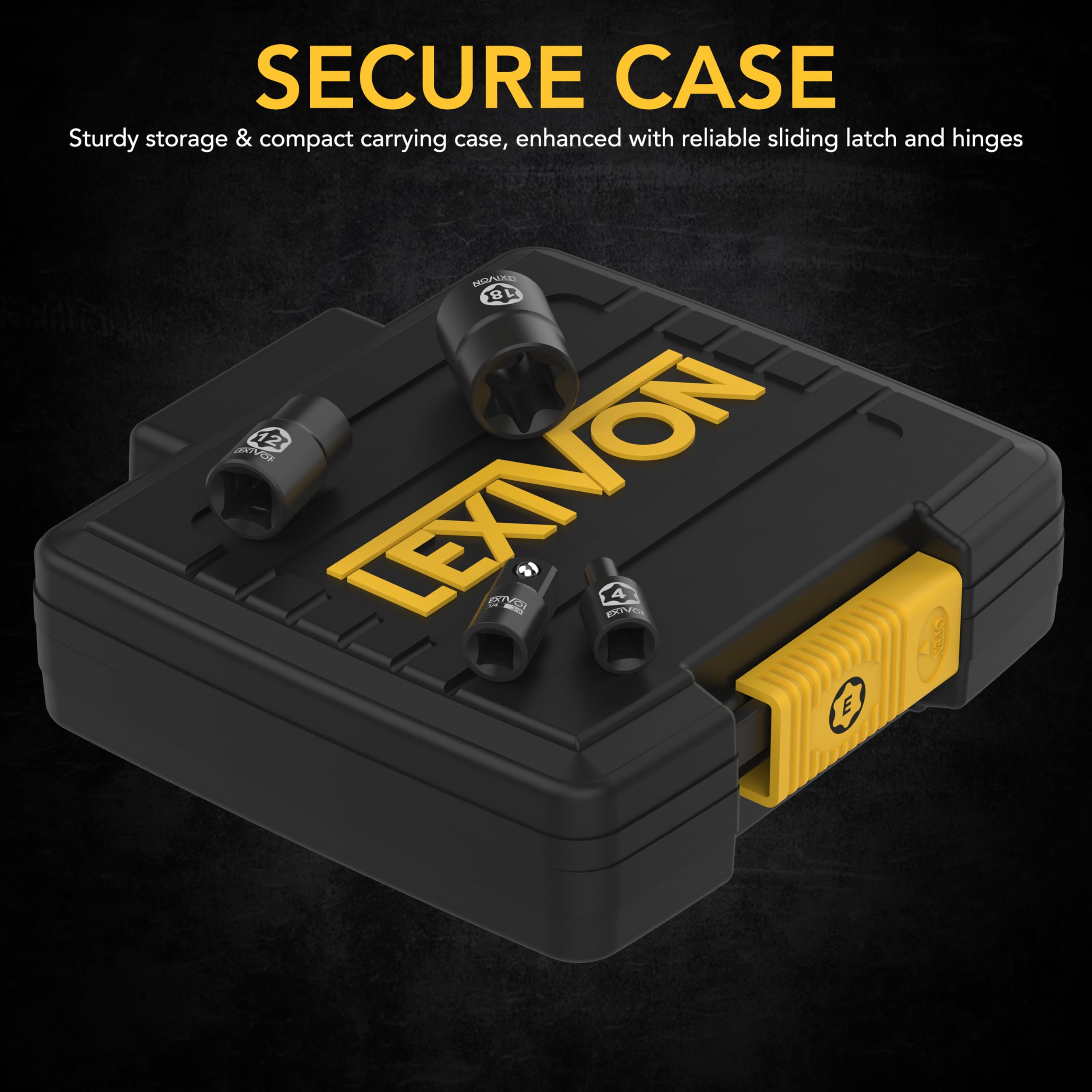 LEXIVON Master Wrench Key Set, 35-Piece Long Arm Ball End Hex Keys | 3-Pack Metric/SAE & Star, Industrial Grade S2 Alloy Steel (LX-131)