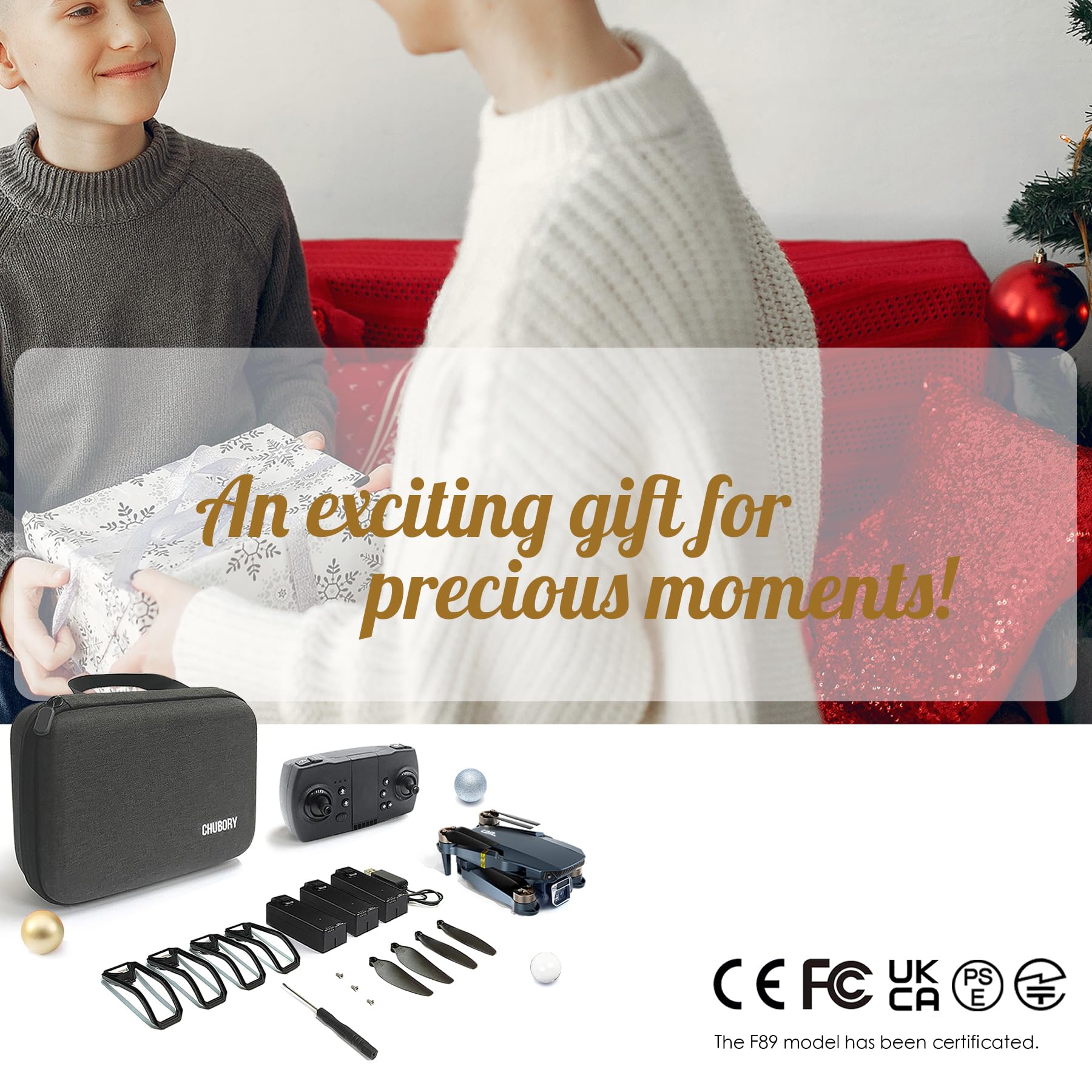 2650 ft Control Range Super Endurance Foldable Drone with Camera for Beginners–60+ min Flight Time, WiFi Quadcopter with 4K HD Camera, Brushless Motor, Auto Hover, Follow Me (3 Batteries)